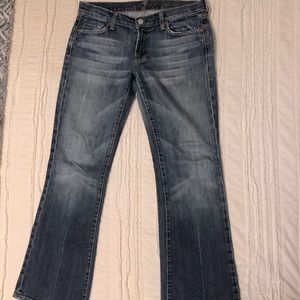 7 for All Mankind “flip flop” jeans